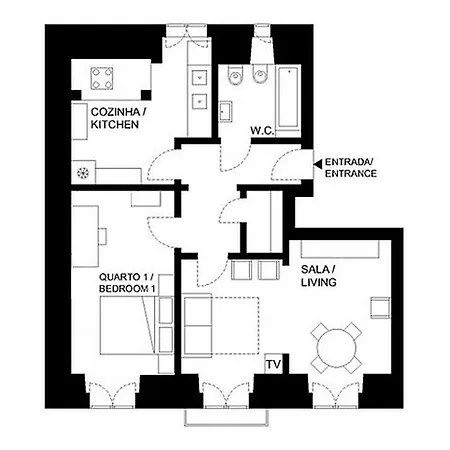 Apartament Quiet And Charming Free Private Parking *